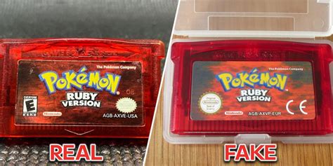 pokemon omega ruby fake cartridge|pokemon ds counterfeit cartridge.